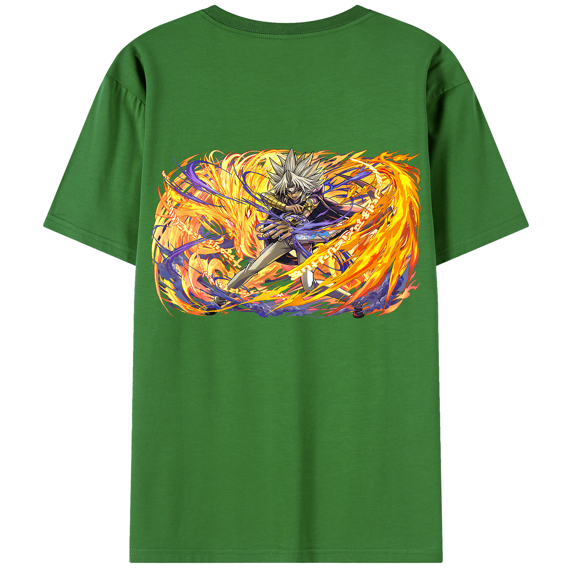 （画像用） 遊☆戯☆王 Yu-Gi-Oh! レディース半袖Tシャツ(バックプリント)